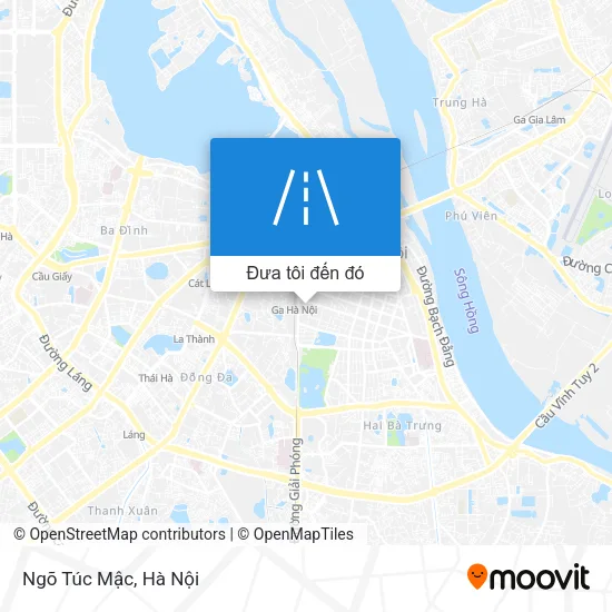 Bản đồ Ngõ Túc Mậc