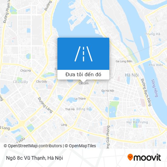 Bản đồ Ngõ 8c Vũ Thạnh