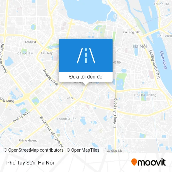 Bản đồ Phố Tây Sơn