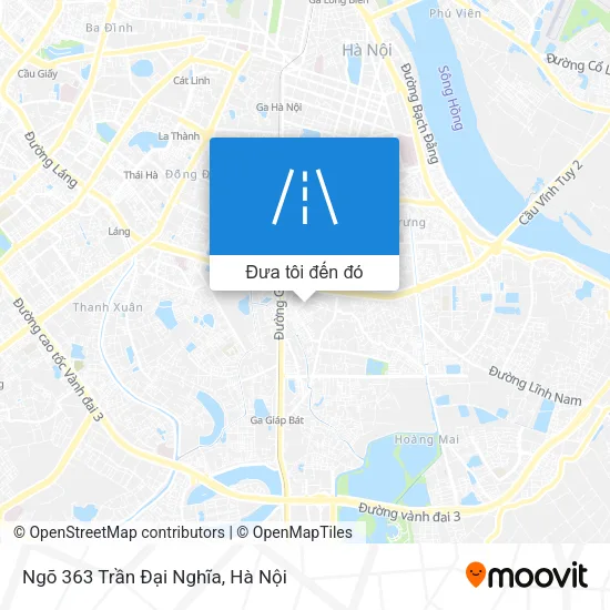 Bản đồ Ngõ 363 Trần Đại Nghĩa