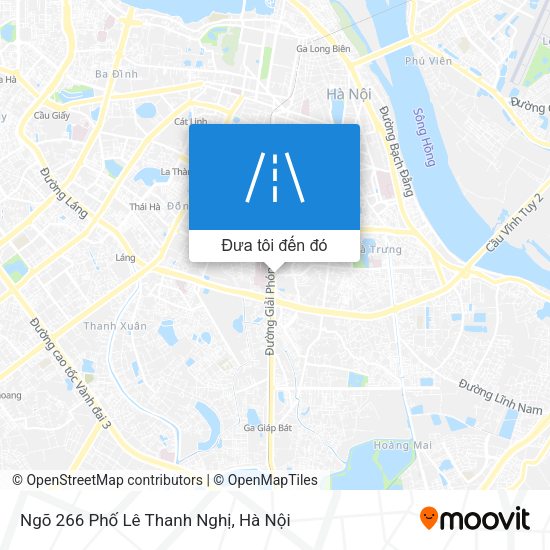 Bản đồ Ngõ 266 Phố Lê Thanh Nghị