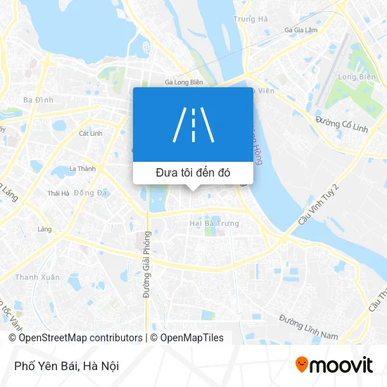 Bản đồ Phố Yên Bái