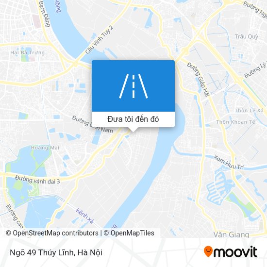 Bản đồ Ngõ 49 Thúy Lĩnh