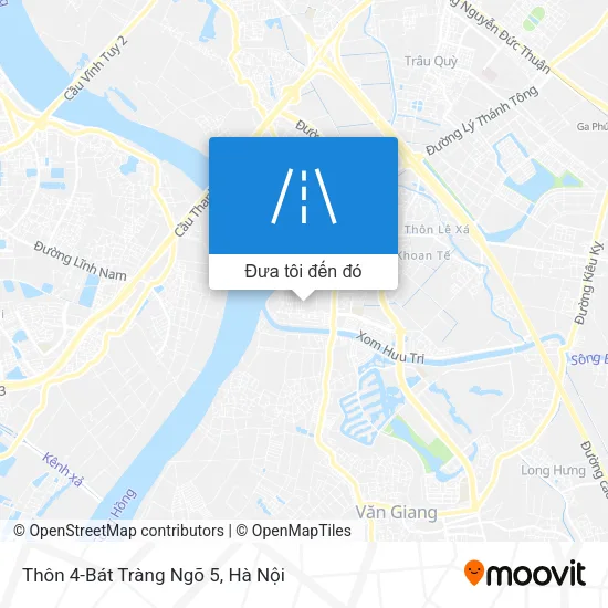 Bản đồ Thôn 4-Bát Tràng Ngõ 5