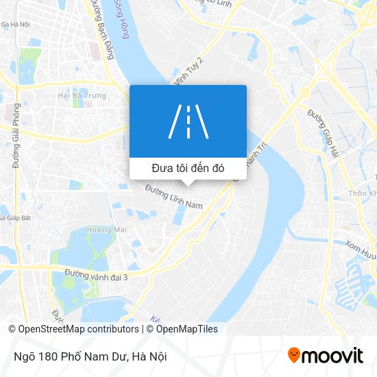Bản đồ Ngõ 180 Phố Nam Dư