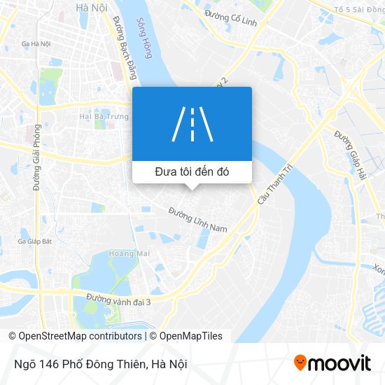 Bản đồ Ngõ 146 Phố Đông Thiên