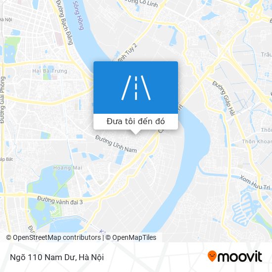Bản đồ Ngõ 110 Nam Dư