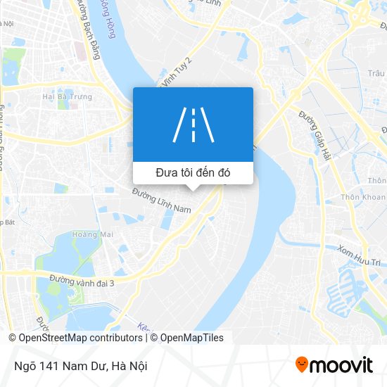 Bản đồ Ngõ 141 Nam Dư