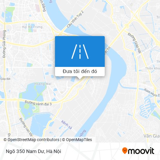 Bản đồ Ngõ 350 Nam Dư