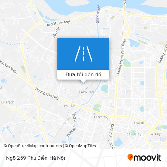 Bản đồ Ngõ 259 Phú Diễn