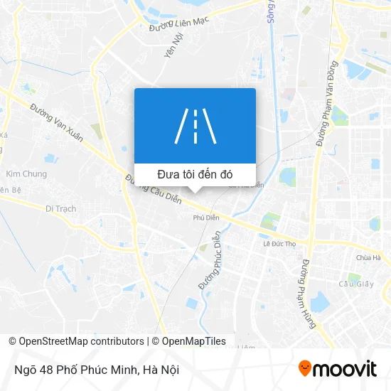 Bản đồ Ngõ 48 Phố Phúc Minh