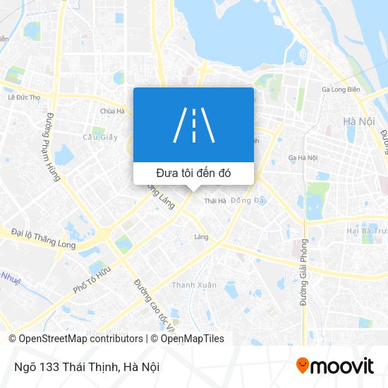 Bản đồ Ngõ 133 Thái Thịnh