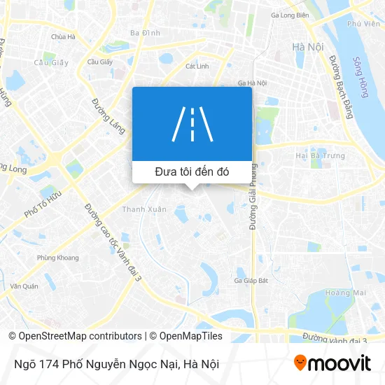 Bản đồ Ngõ 174 Phố Nguyễn Ngọc Nại