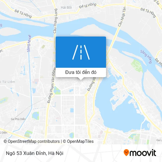 Bản đồ Ngõ 53 Xuân Đỉnh