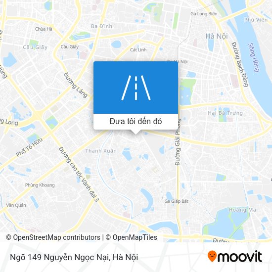 Bản đồ Ngõ 149 Nguyễn Ngọc Nại