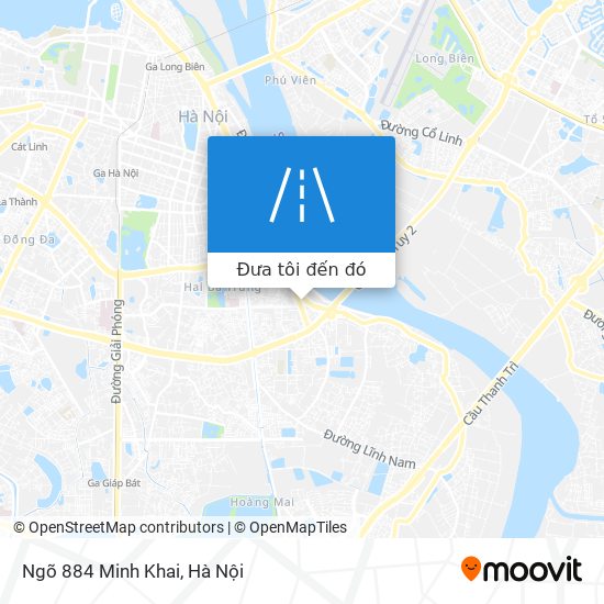 Bản đồ Ngõ 884 Minh Khai
