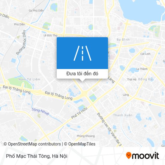 Bản đồ Phố Mạc Thái Tông