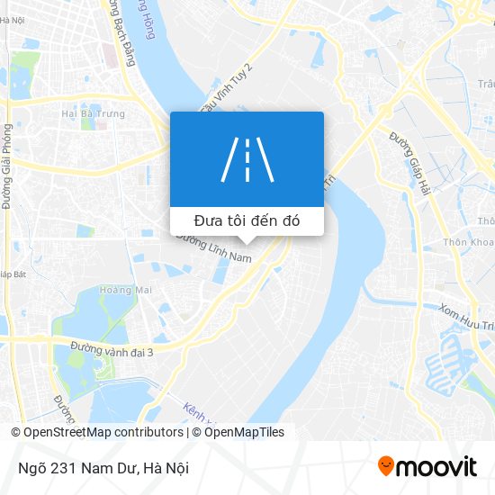 Bản đồ Ngõ 231 Nam Dư