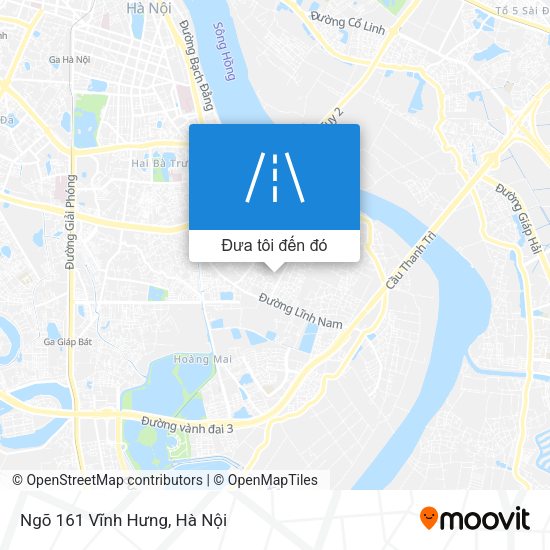 Bản đồ Ngõ 161 Vĩnh Hưng