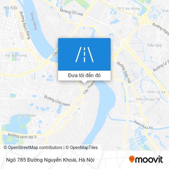 Bản đồ Ngõ 785 Đường Nguyễn Khoái