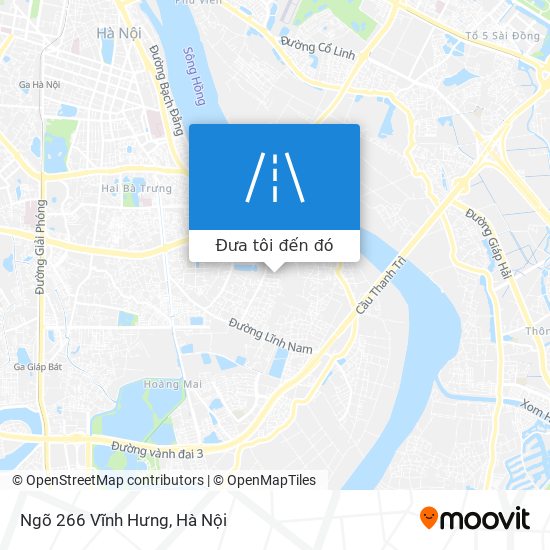 Bản đồ Ngõ 266 Vĩnh Hưng