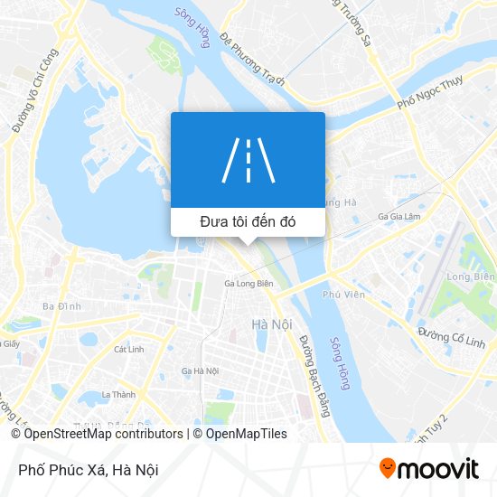 Bản đồ Phố Phúc Xá