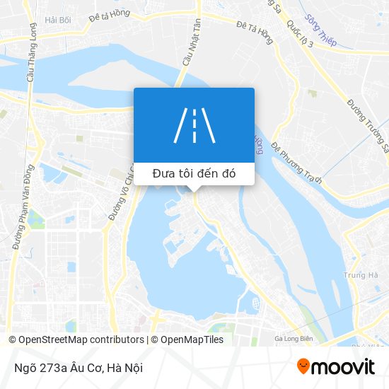 Bản đồ Ngõ 273a Âu Cơ