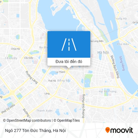 Bản đồ Ngõ 277 Tôn Đức Thắng
