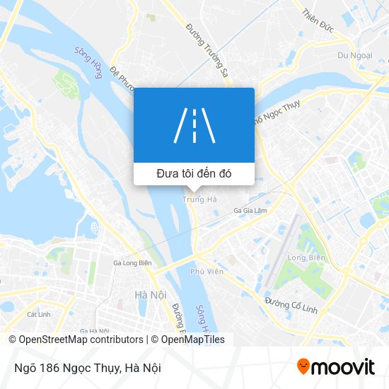 Bản đồ Ngõ 186 Ngọc Thụy