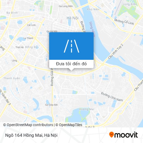 Bản đồ Ngõ 164 Hồng Mai