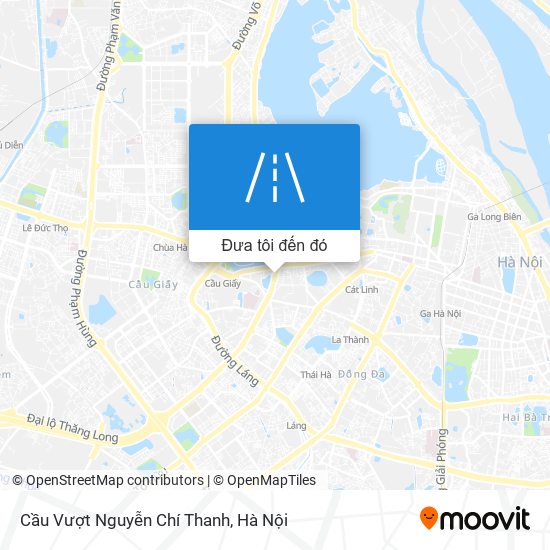 Bản đồ Cầu Vượt Nguyễn Chí Thanh