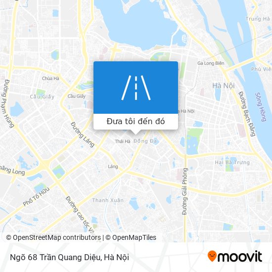 Bản đồ Ngõ 68 Trần Quang Diệu