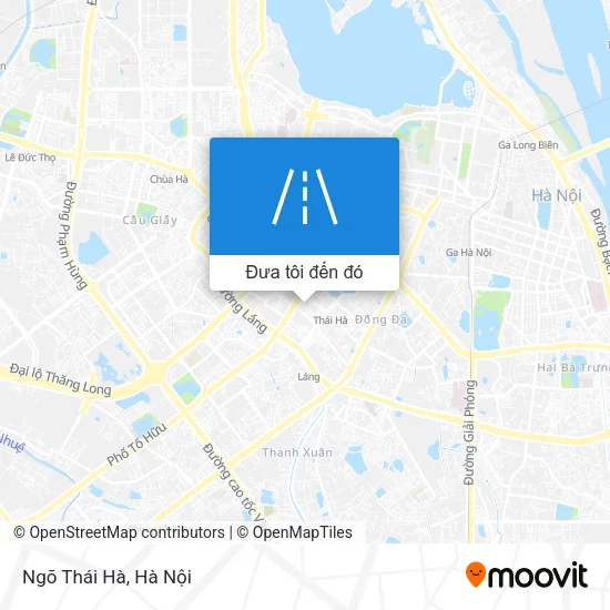 Bản đồ Ngõ Thái Hà