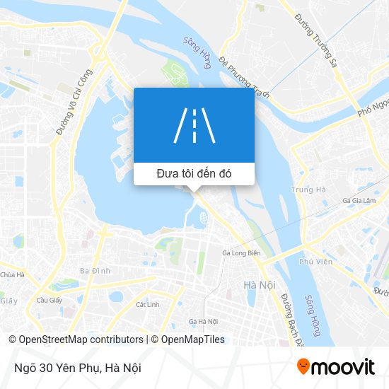 Bản đồ Ngõ 30 Yên Phụ