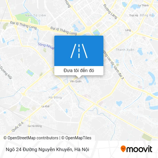 Bản đồ Ngõ 24 Đường Nguyễn Khuyến