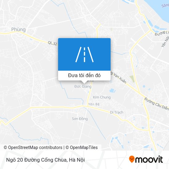 Bản đồ Ngõ 20 Đường Cổng Chùa