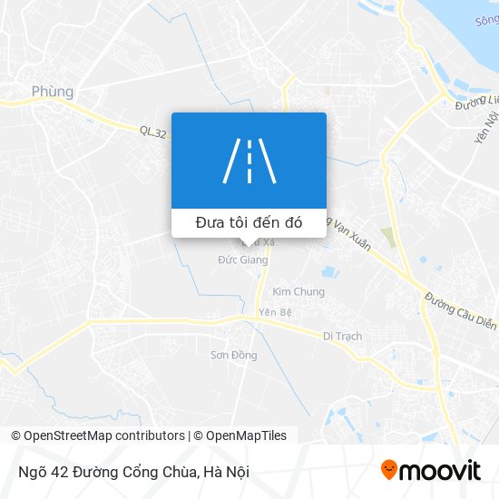 Bản đồ Ngõ 42 Đường Cổng Chùa