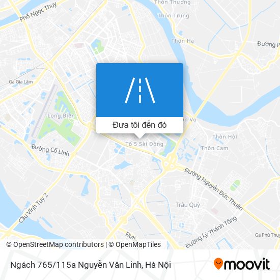 Bản đồ Ngách 765/115a Nguyễn Văn Linh