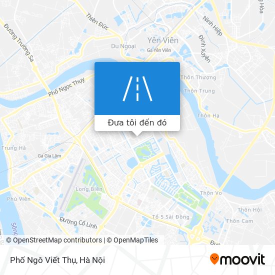 Bản đồ Phố Ngô Viết Thụ