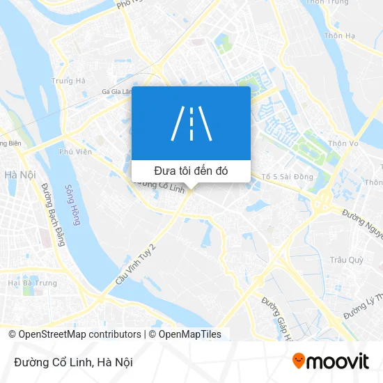 Bản đồ Đường Cổ Linh