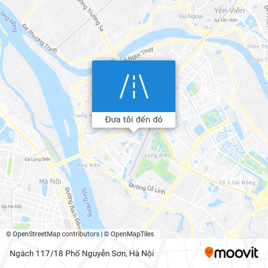 Bản đồ Ngách 117/18 Phố Nguyễn Sơn