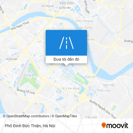 Bản đồ Phố Đinh Đức Thiện
