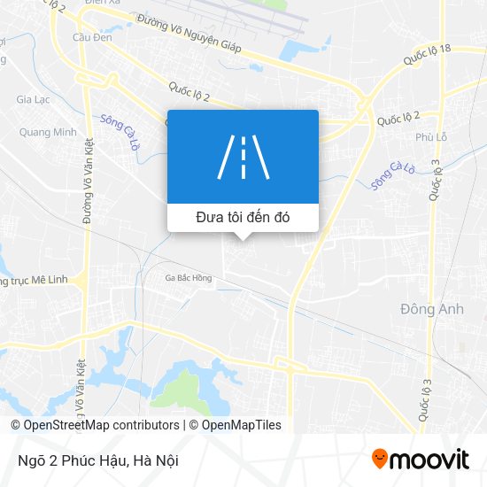 Bản đồ Ngõ 2 Phúc Hậu
