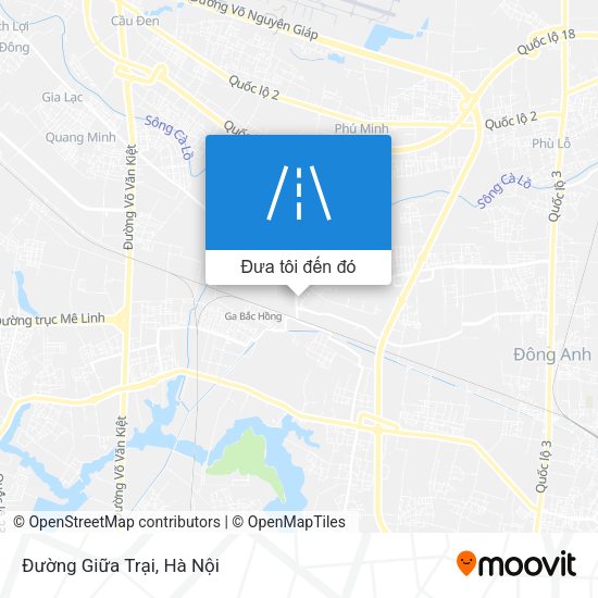 Bản đồ Đường Giữa Trại