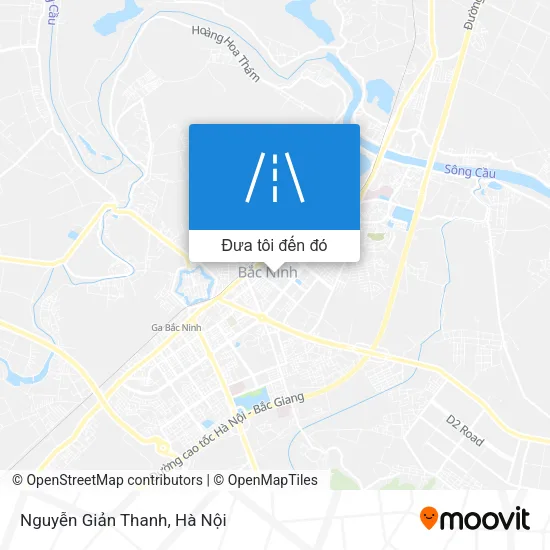 Bản đồ Nguyễn Giản Thanh