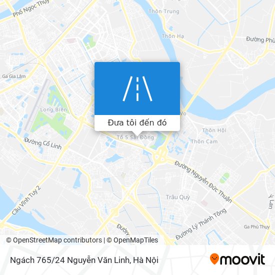 Bản đồ Ngách 765/24 Nguyễn Văn Linh