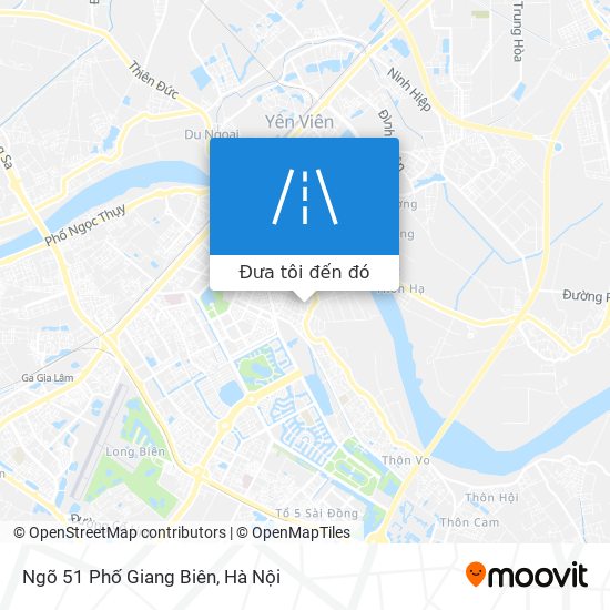 Bản đồ Ngõ 51 Phố Giang Biên