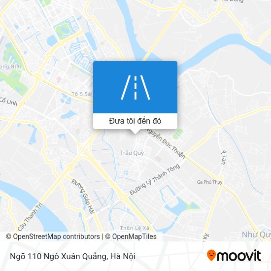 Bản đồ Ngõ 110 Ngô Xuân Quảng