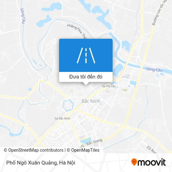 Bản đồ Phố Ngô Xuân Quảng