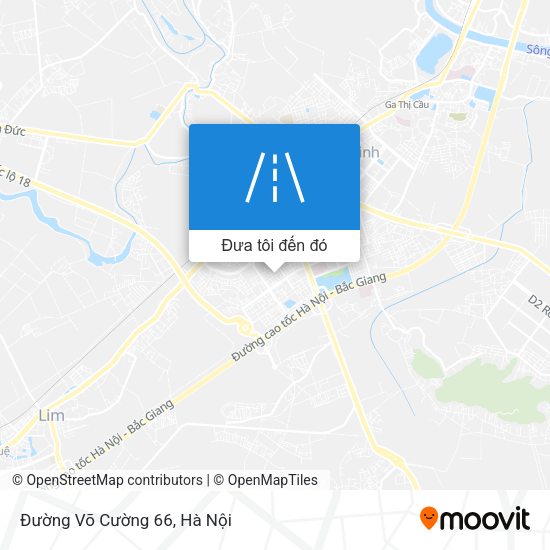 Bản đồ Đường Võ Cường 66
